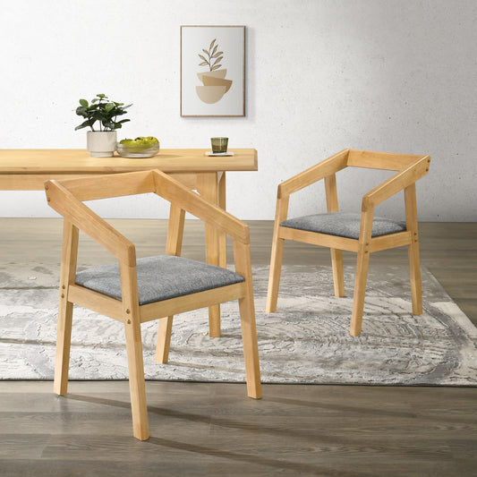 Lincoln Dining Chair- Natural - Single chair - Clearance