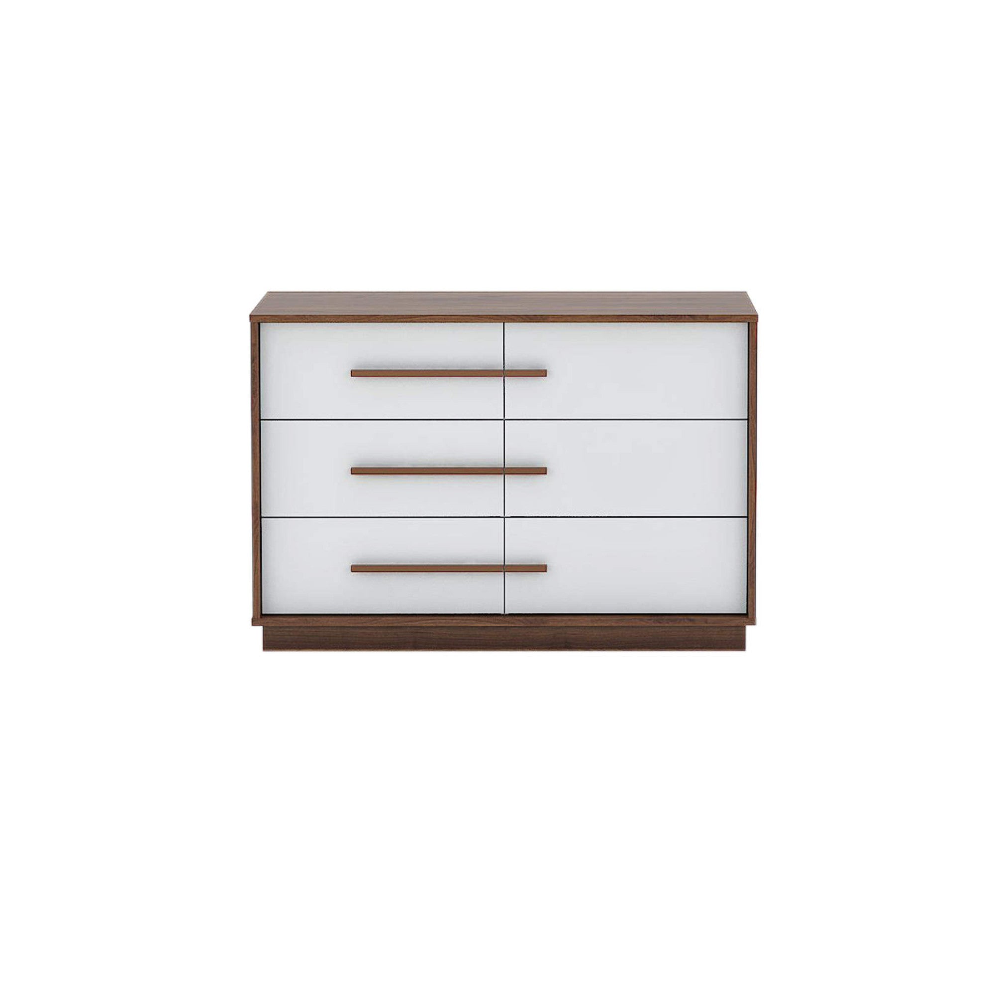 Ester Chest of 6 Drawers- Columbia/White