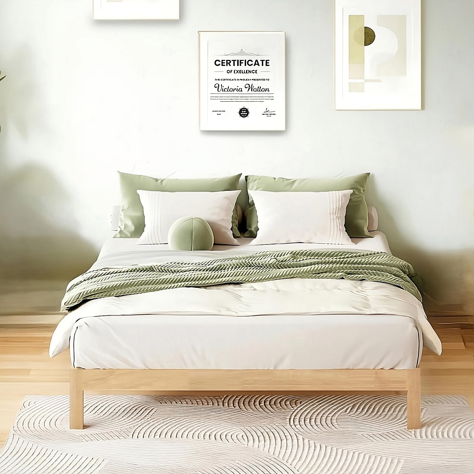 Wilson Wood & Metal Bed Frame