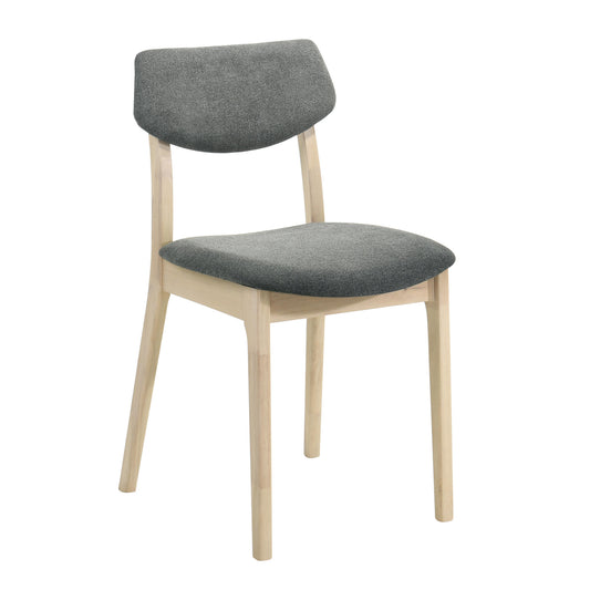 Raisa Dining Chair - White Washed Oak - Single chair - Clearance