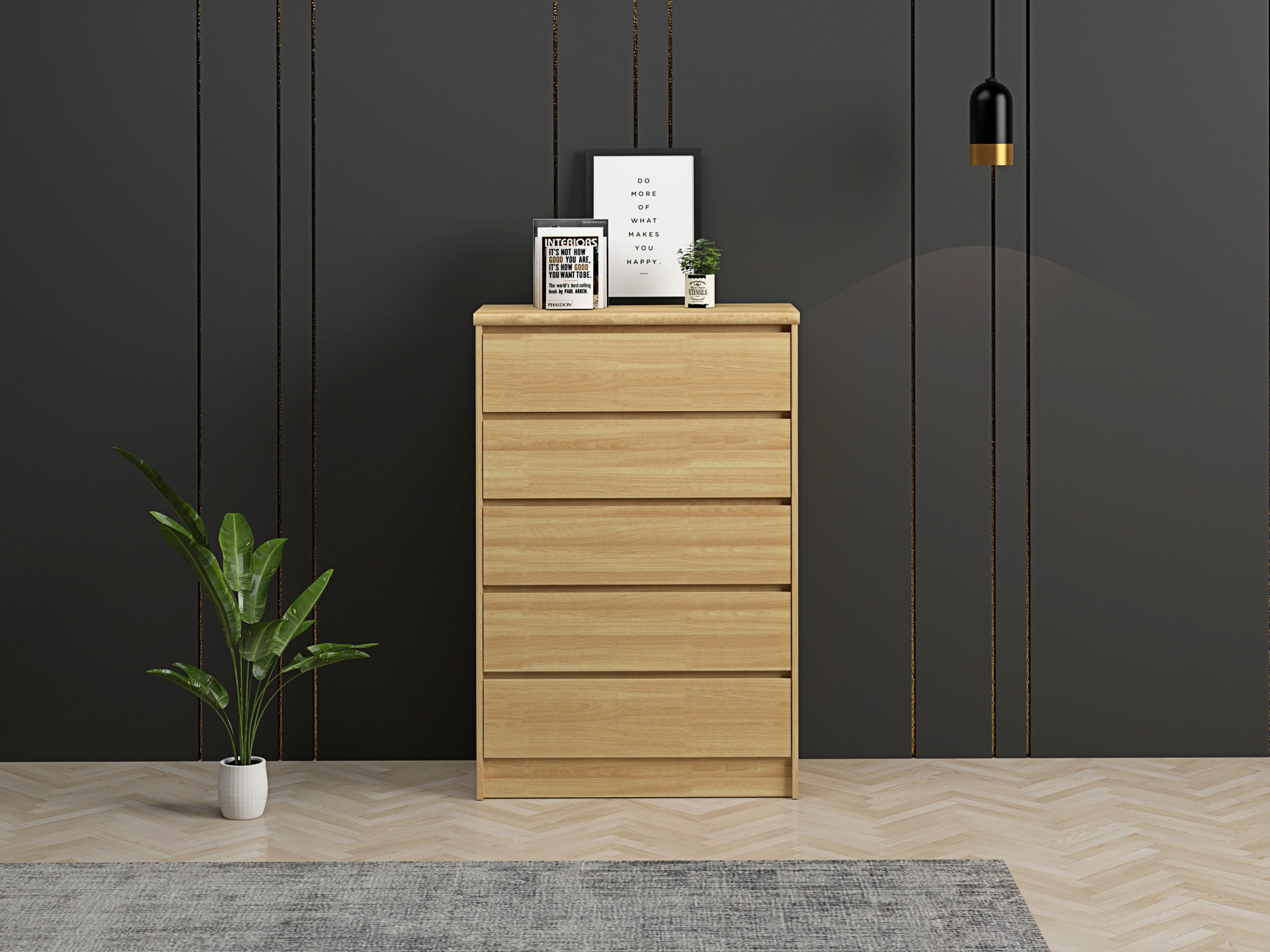 Riley Chest of 5 Drawers